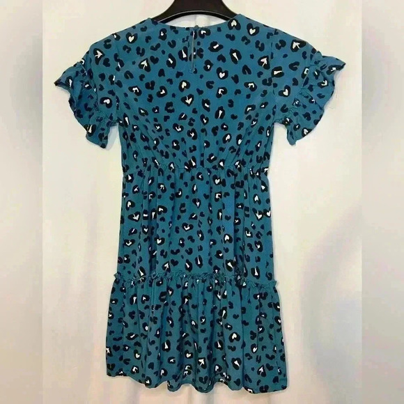 Wonder Nation Youth Girls Leopard Cheetah Dress - Picture 2 of 3